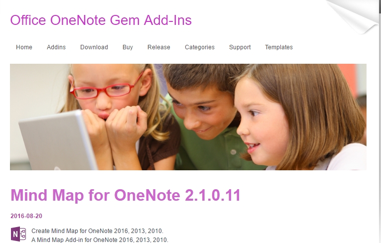 onenote gem add ns